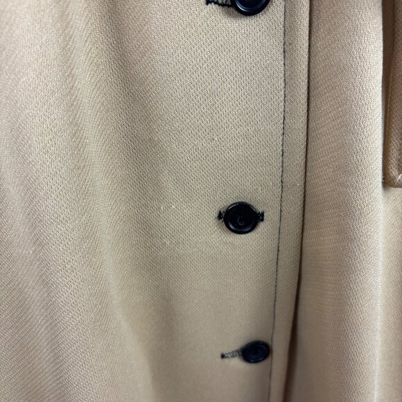 Vintage 70s Shirtdress Womens Medium Floral Print Top Button Up Long Sleeve - Picture 13 of 14